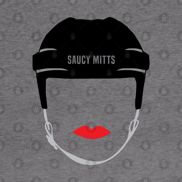 Women's Hockey Helmet by SaucyMittsHockey